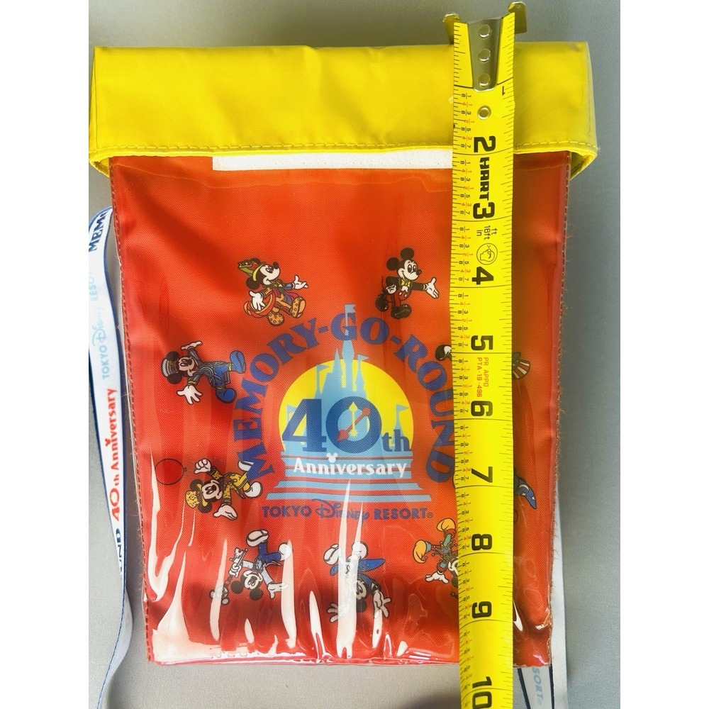 Tokyo Disney Resort 40th Anniversary Memory Go Round Popcorn Bucket Lunch Bag - Picture 13 of 15